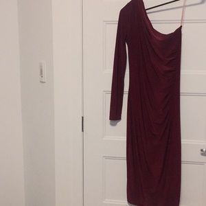 Sexy one shoulder dress